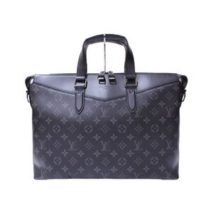 Louis Vuitton Explorer Briefcase Monogram Eclipse Business Bag Shoulder Strap